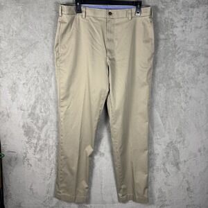 Brooks Brothers Pants Mens 34x31 Khaki Clark Lightweight Advantage Chino Stretch